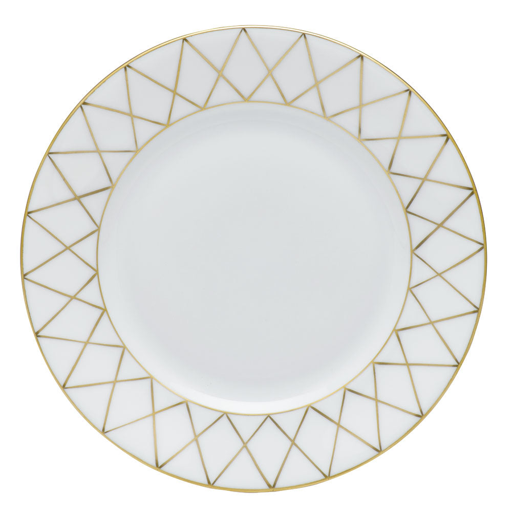 Golden Trellis Bread and Butter Plate
