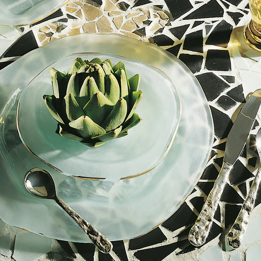Frosted Shells Dinner Plate