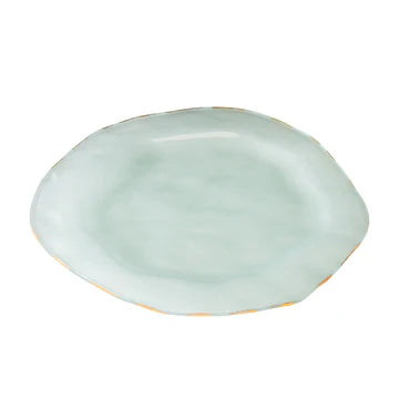 Frosted Shell Buffet Plate
