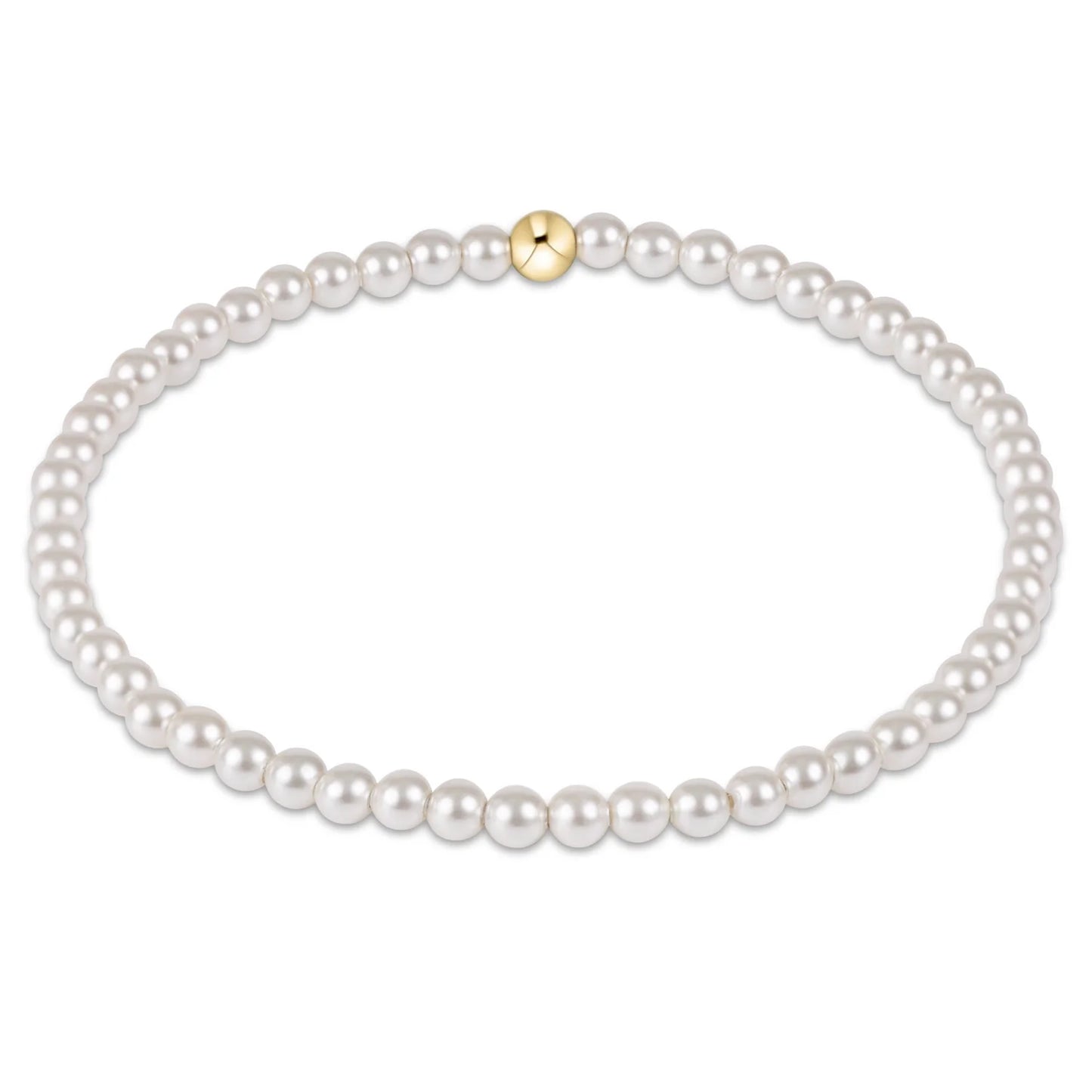 classic pearl bead bracelet