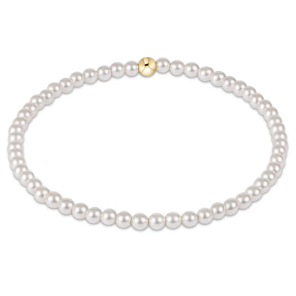 classic pearl bead bracelet