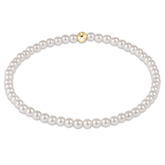 classic pearl bead bracelet