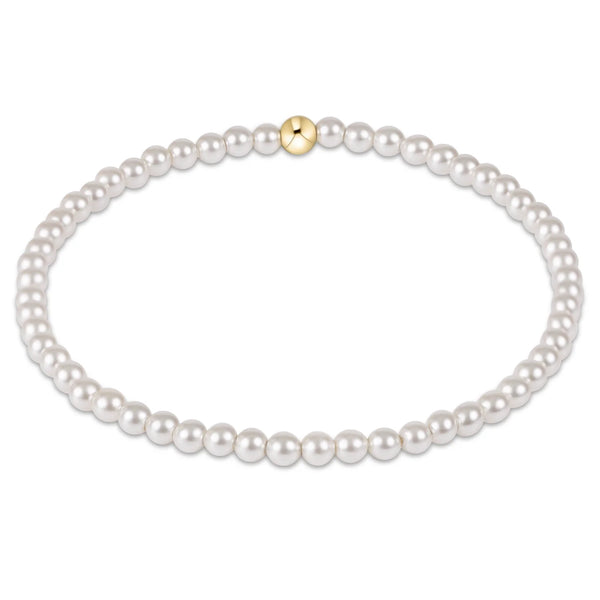 classic pearl bead bracelet