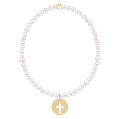 egirl classic pearl 3mm bracelet