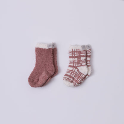 CC Toddler Plaid Sock Set