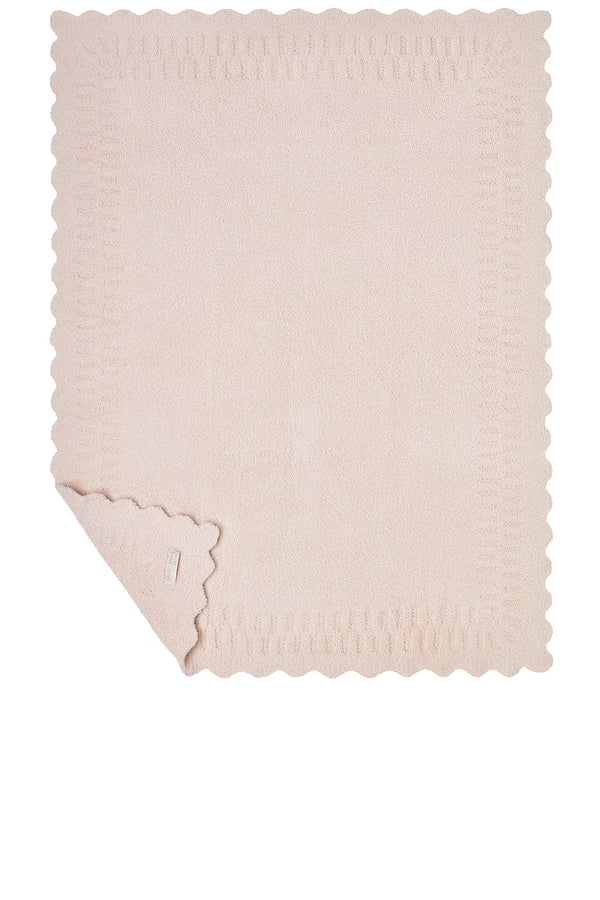 Cozychic Cotton Seashell Texture Stroller Blanket