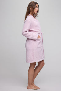 Barefoot Dreams CozyChic® Solid Robe, Petal L/XL