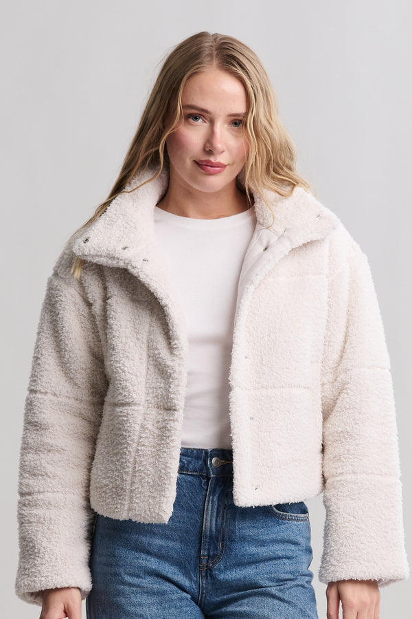 Brushed CozyChic Puffer Jacket