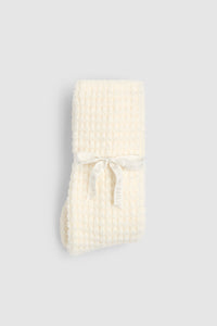 Barefoot Dreams CozyChic® Waffle Socks, Pearl