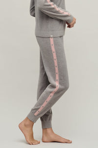 CozyChic Ultra Lite¬Æ Heart Stripe Jogger