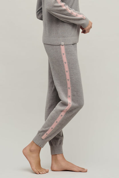 CozyChic Ultra Lite¬Æ Heart Stripe Jogger
