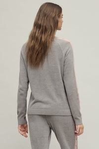 CozyChic Ultra Lite¬Æ Heart Stripe Pullover