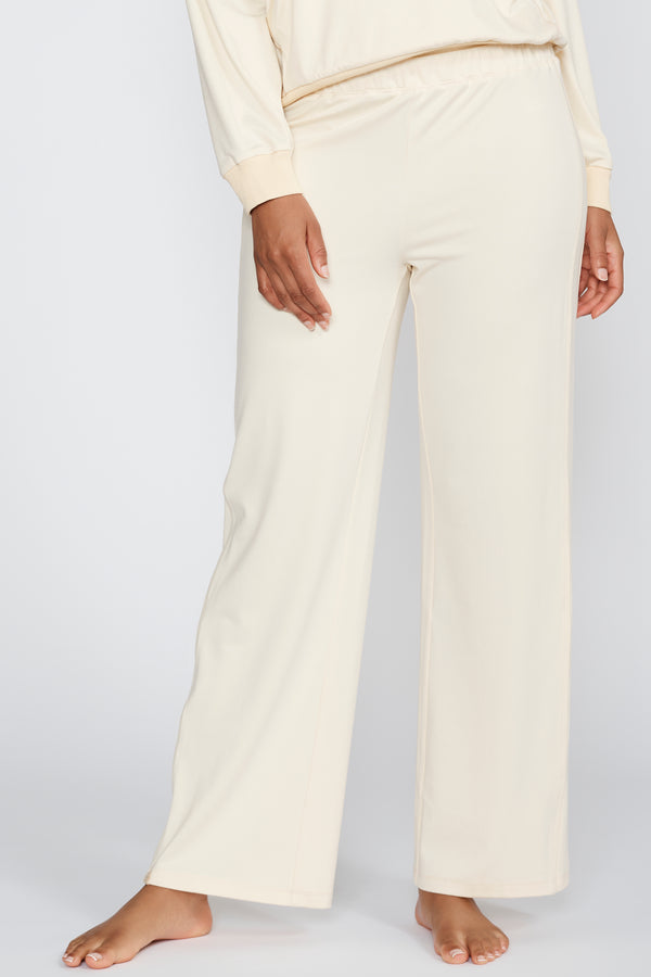 Butterchic Pant With Piping - Daffodil