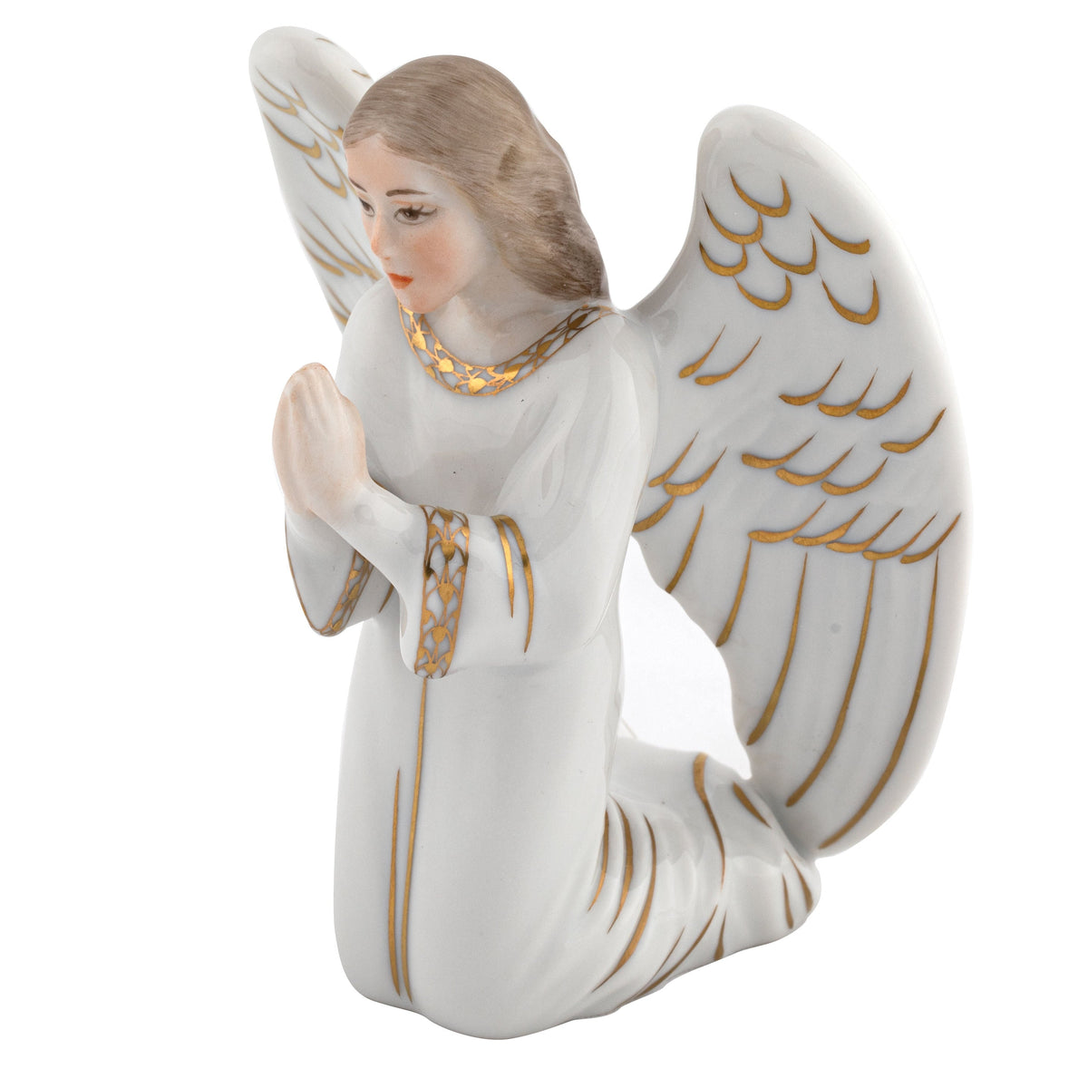 Kneeling Angel — White
