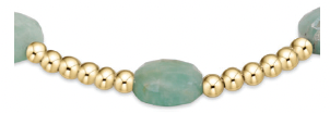 Extends Admire Gemstone 3mm Gold Bead Bracelet
