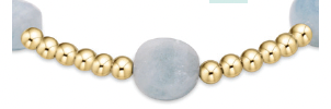 Extends Admire Gemstone 3mm Gold Bead Bracelet