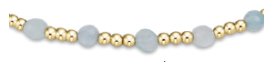 Extends Gemstone Sincerity 3mm Gold Bead Bracelet
