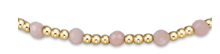 Extends Gemstone Sincerity 3mm Gold Bead Bracelet