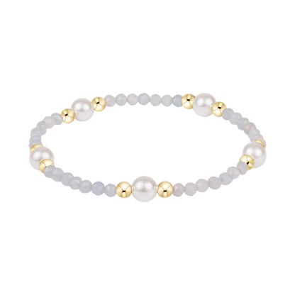 Extends Purpose Pearl 6mm Gemstone Bracelet