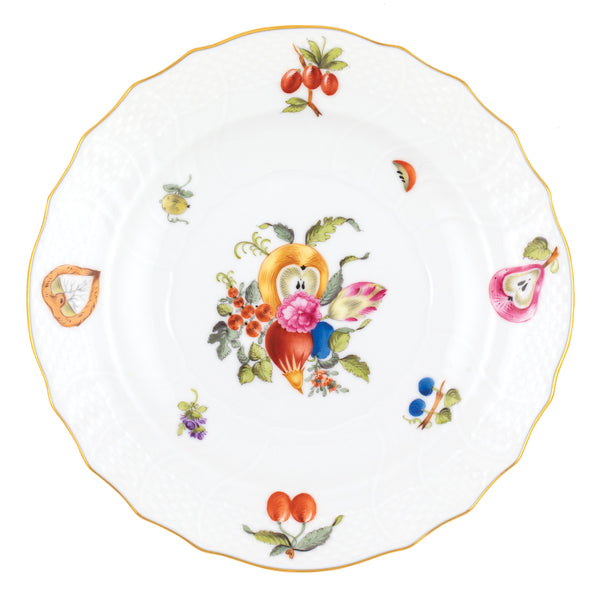 Fruits & Flowers Salad Plate, Motif 2
