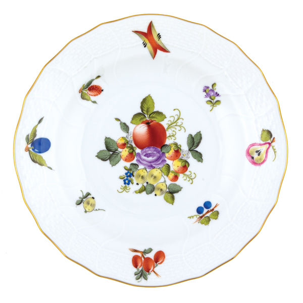 Fruits & Flowers Dessert Plate, Motif 11
