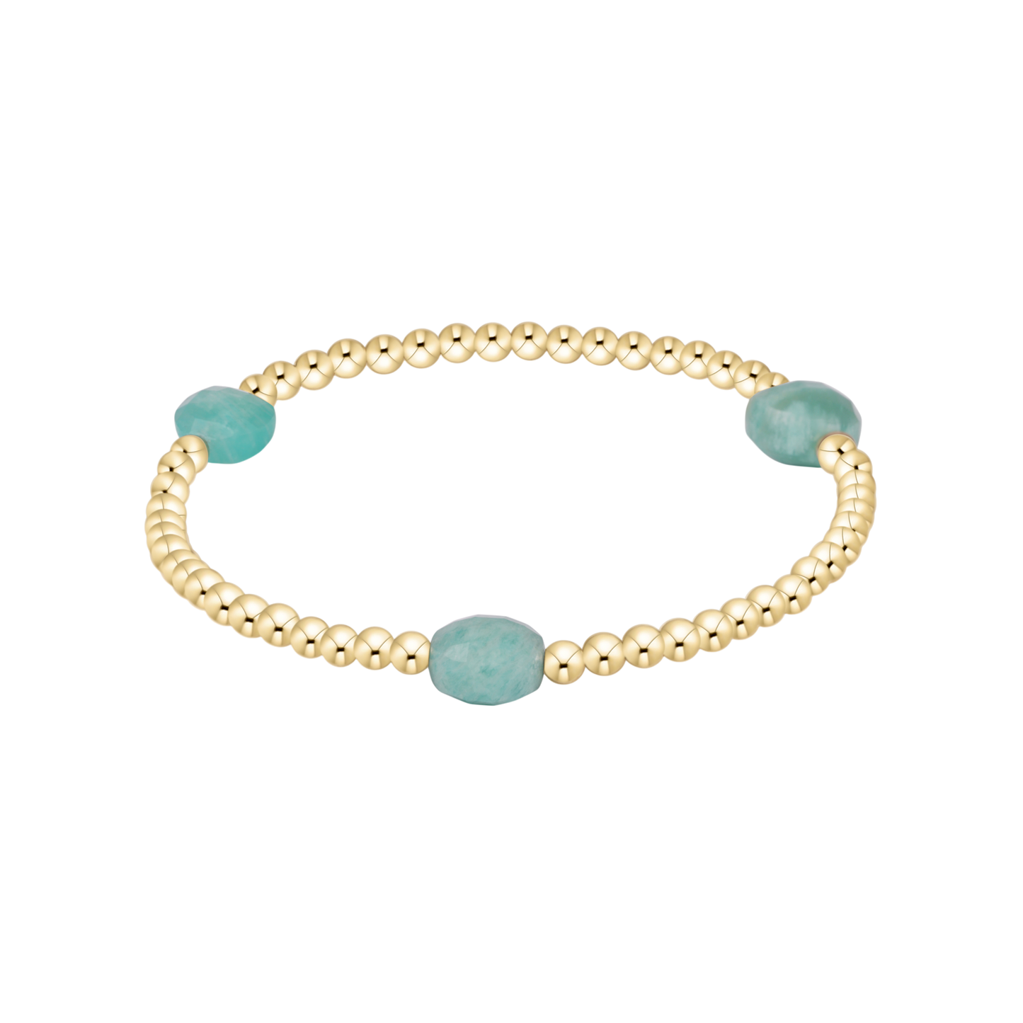 Admire Gem 3mm Gold Bracelet