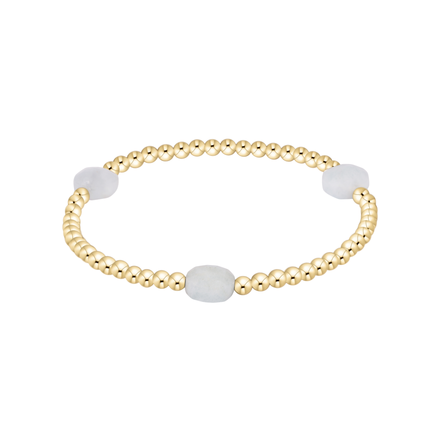 Admire Gem 3mm Gold Bracelet