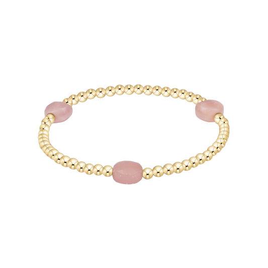 Admire Gem 3mm Gold Bracelet