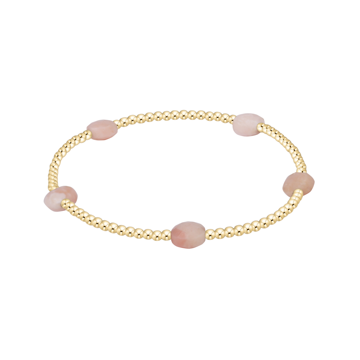 Admire Small Gem 2mm Gold Bracelet