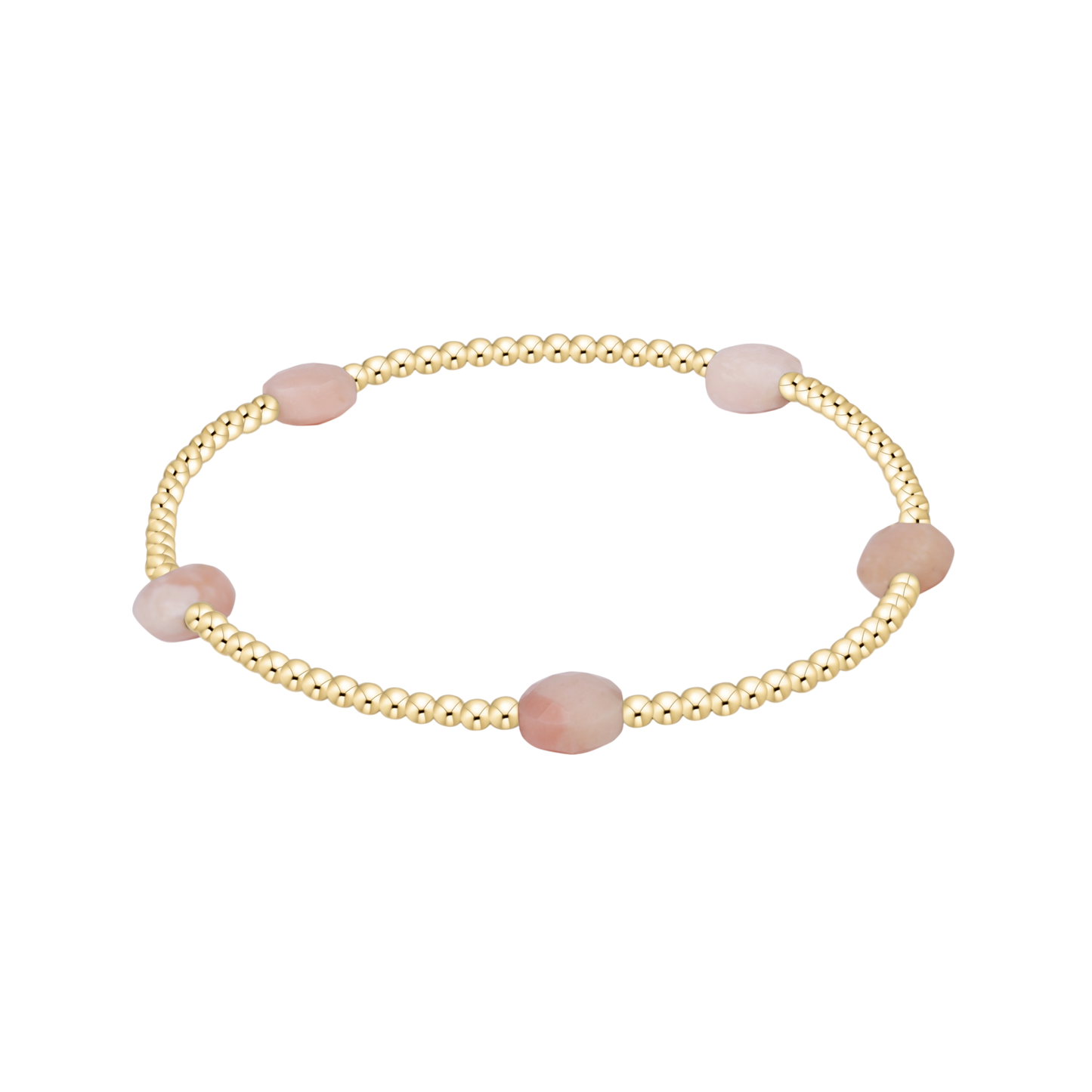 Admire Small Gem 2mm Gold Bracelet