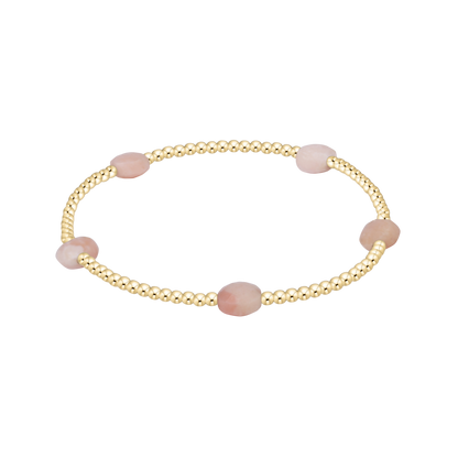 Admire Small Gem 2mm Gold Bracelet