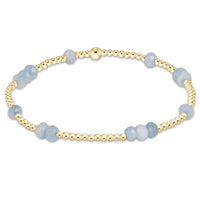 enewton Hope Unwritten Gemstone 4mm Bracelet, Aquamarine