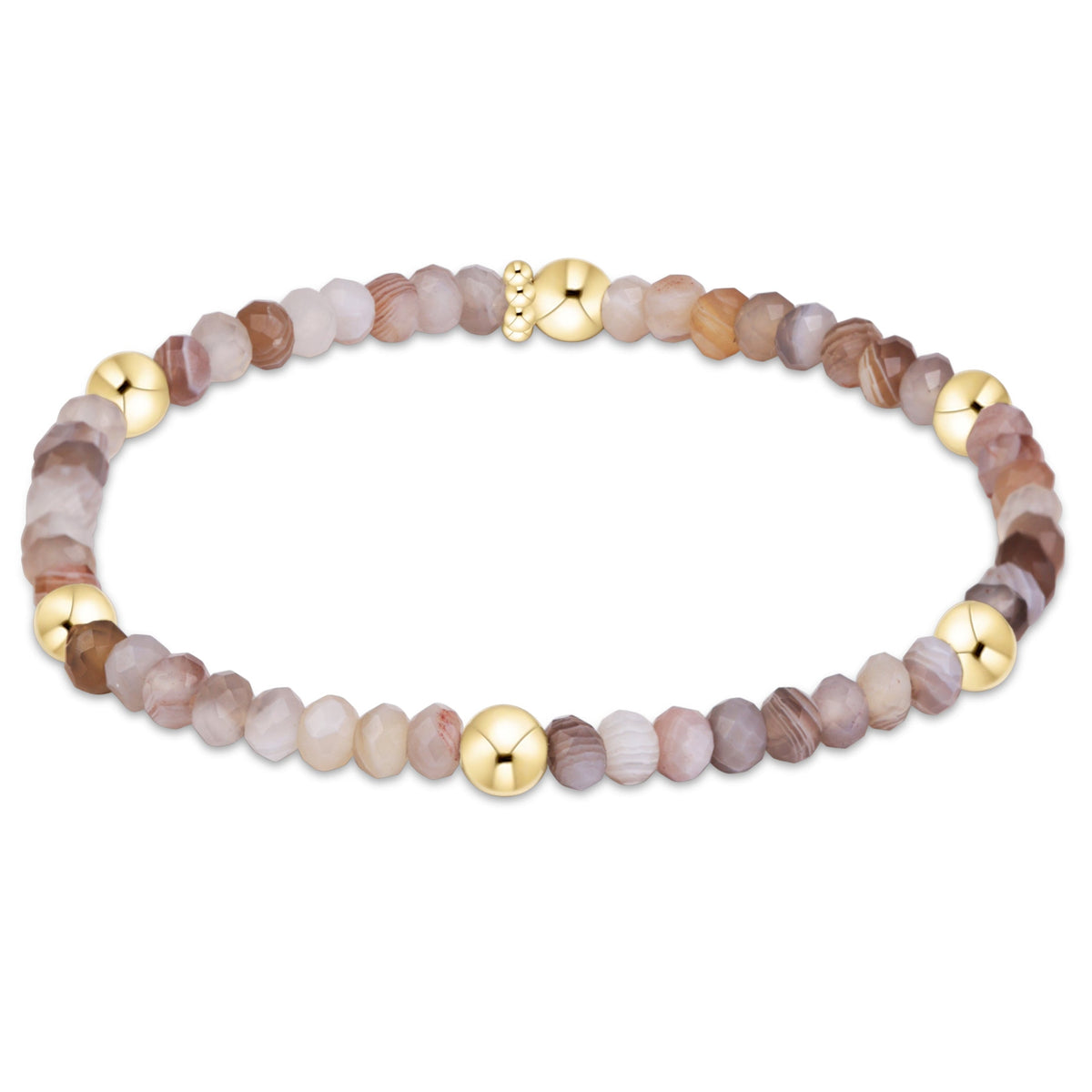 enewton Extends Presence Gemstone 4mm Bracelet, Botswana Agate