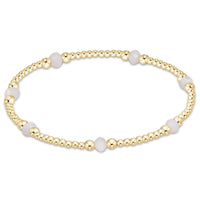 enewton Purpose Gemstone 4mm Bracelet, Mother of Pearl
