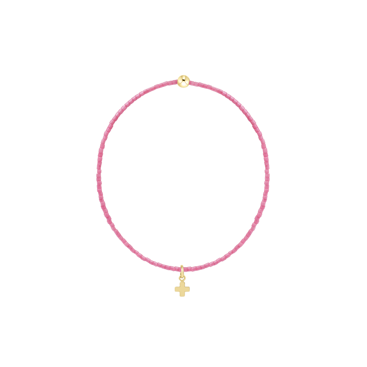 Hope Classic Signature Cross Small Gold Charm
