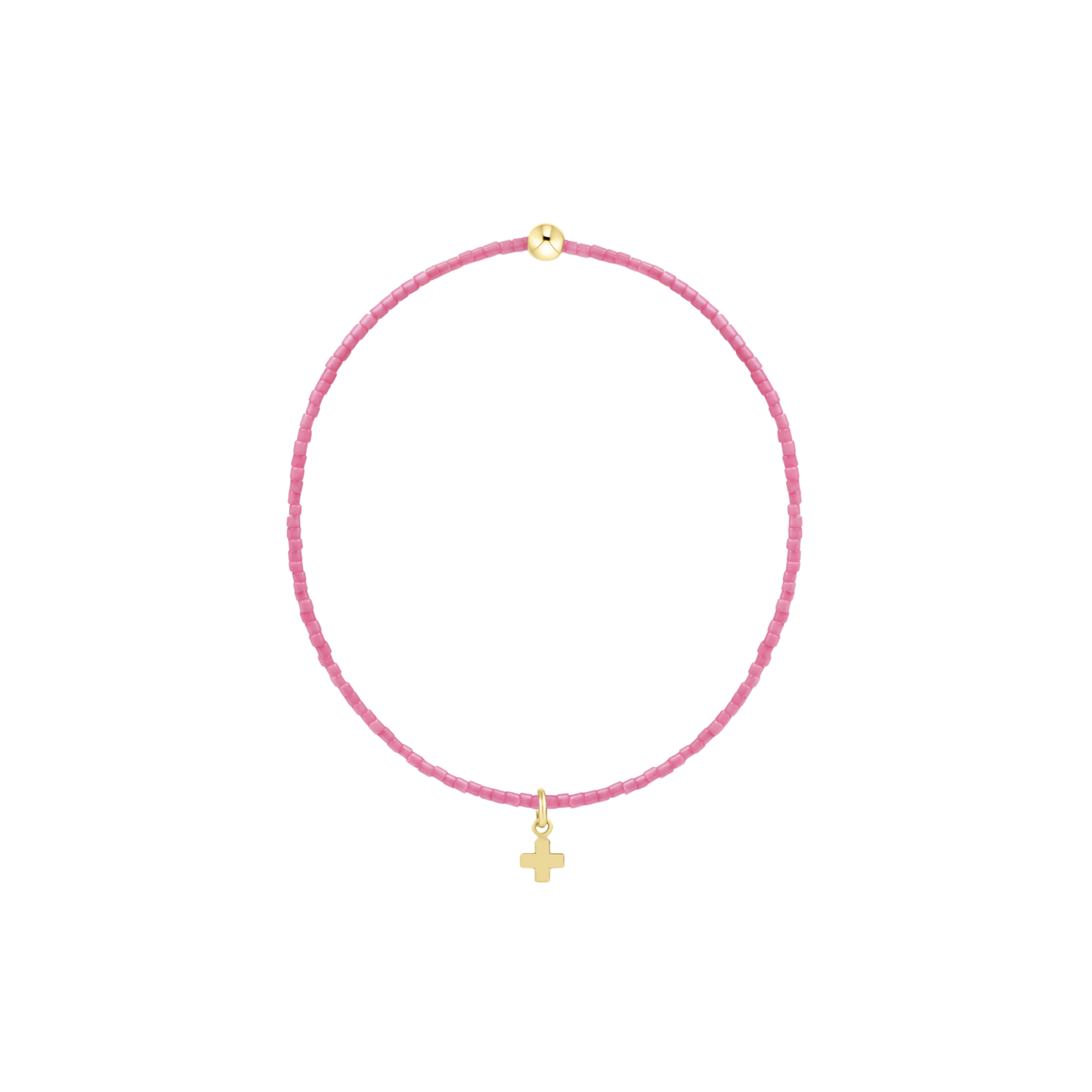 Hope Classic Signature Cross Small Gold Charm
