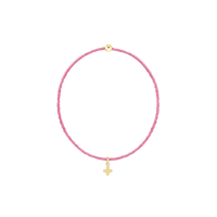 Hope Classic Signature Cross Small Gold Charm