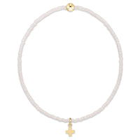 enewton Hope Classic Signature Cross Small Gold Charm FW26 Colors, Milkshake