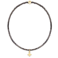 enewton Hope Classic Signature Cross Small Gold Charm FW26 Colors, Moonlight