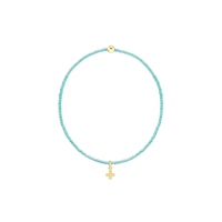Hope Classic Signature Cross Small Gold Charm