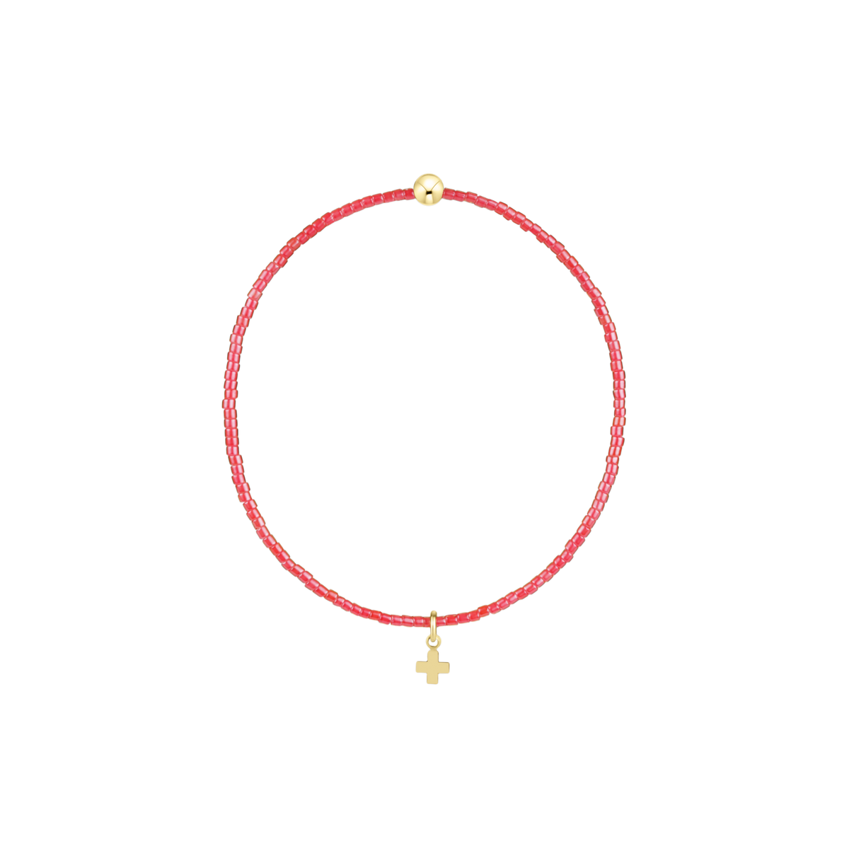 Hope Classic Signature Cross Small Gold Charm