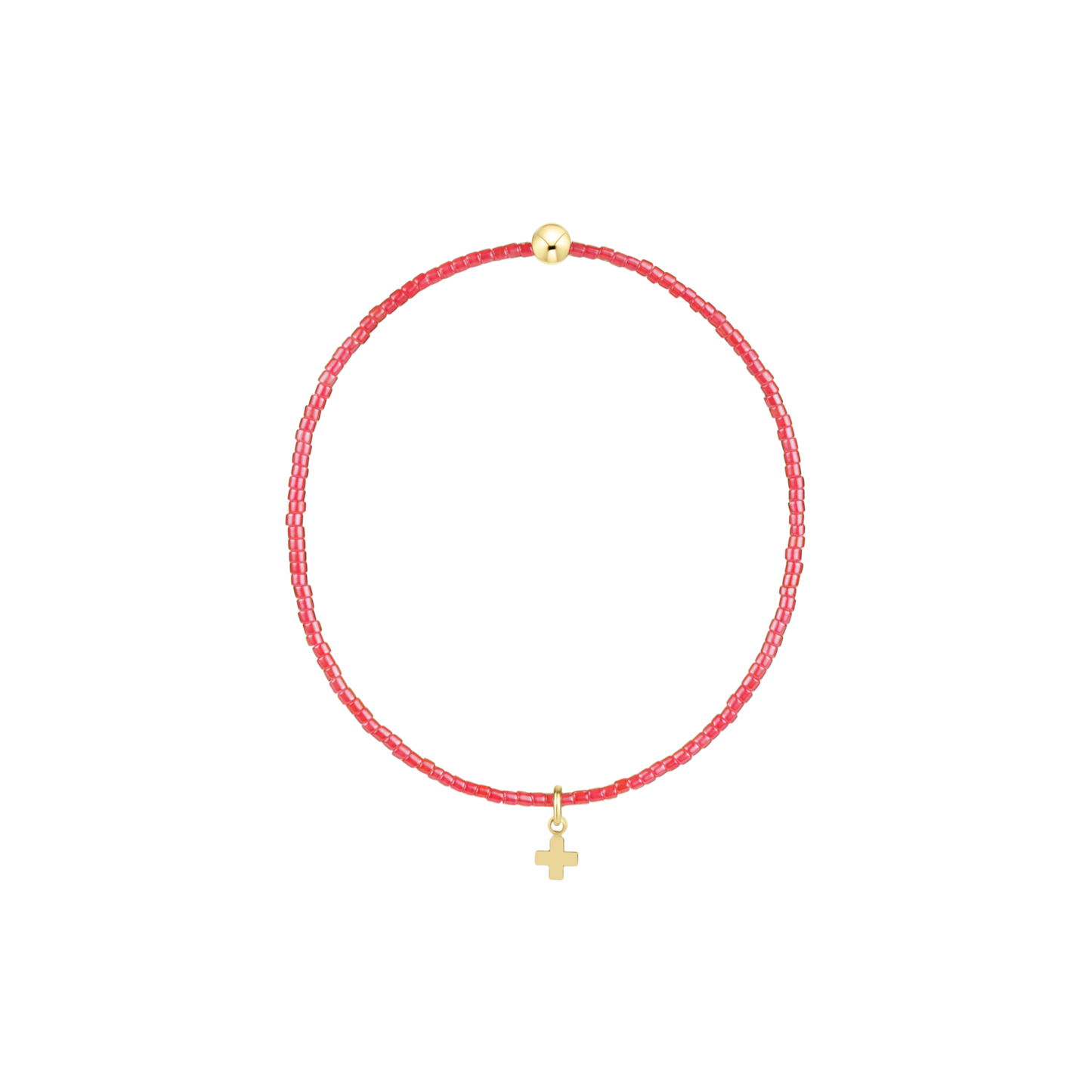 Hope Classic Signature Cross Small Gold Charm