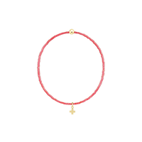 Hope Classic Signature Cross Small Gold Charm