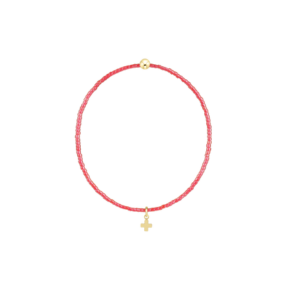 Hope Classic Signature Cross Small Gold Charm