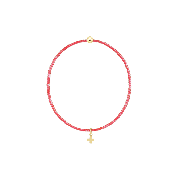 Hope Classic Signature Cross Small Gold Charm