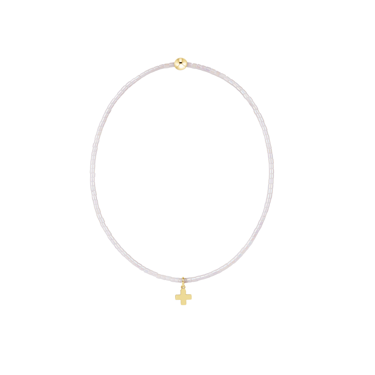 Hope Classic Signature Cross Small Gold Charm