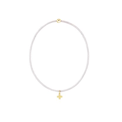 Hope Classic Signature Cross Small Gold Charm