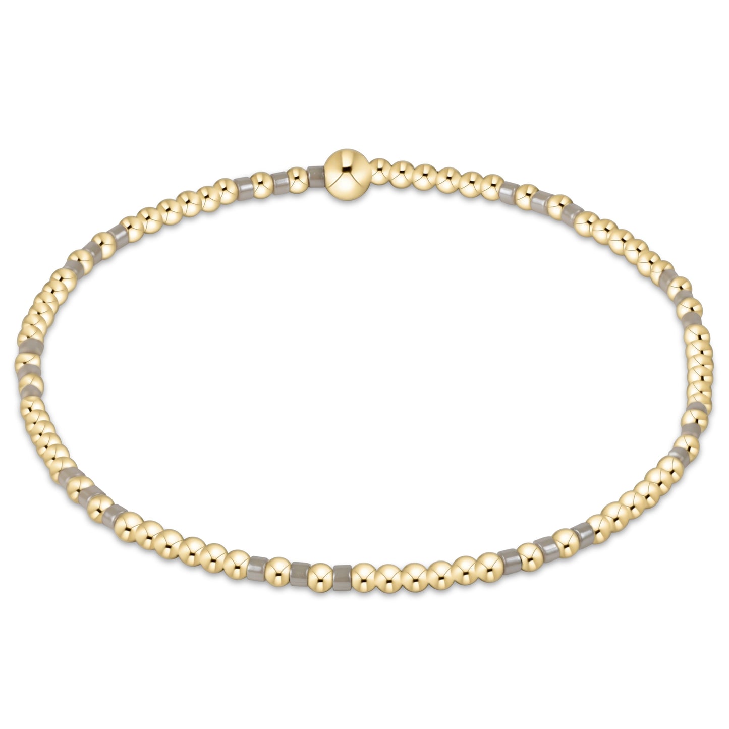 hope joy pattern 2mm bead bracelet