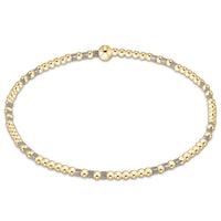 hope joy pattern 2mm bead bracelet