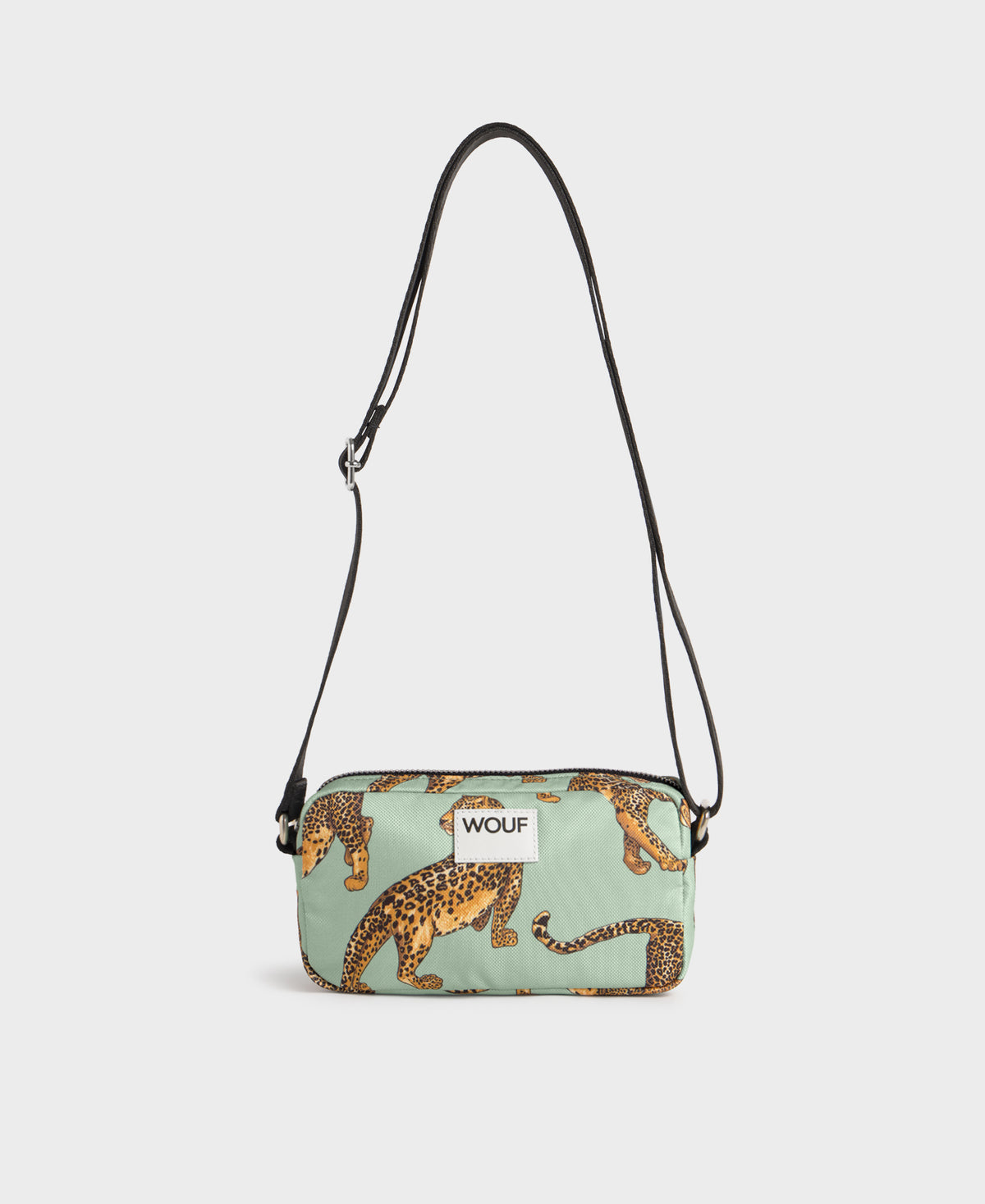 Emerald Leopard Mini Bag
